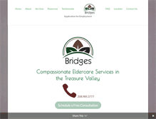 Tablet Screenshot of bridgesihc.com